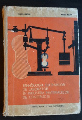 Tehnologia lucrărilor de laborator &amp;icirc;n industria materialelor de construcții foto