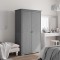 Gossi sifonier &quot;bodo&quot;, gri, 99x53,5x173 cm, lemn masiv de pin