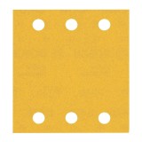 Bosch EXPERT C470 - Foaie abraziva dreptunghi 115x107 mm 6 gauri granulatie 240 10 buc