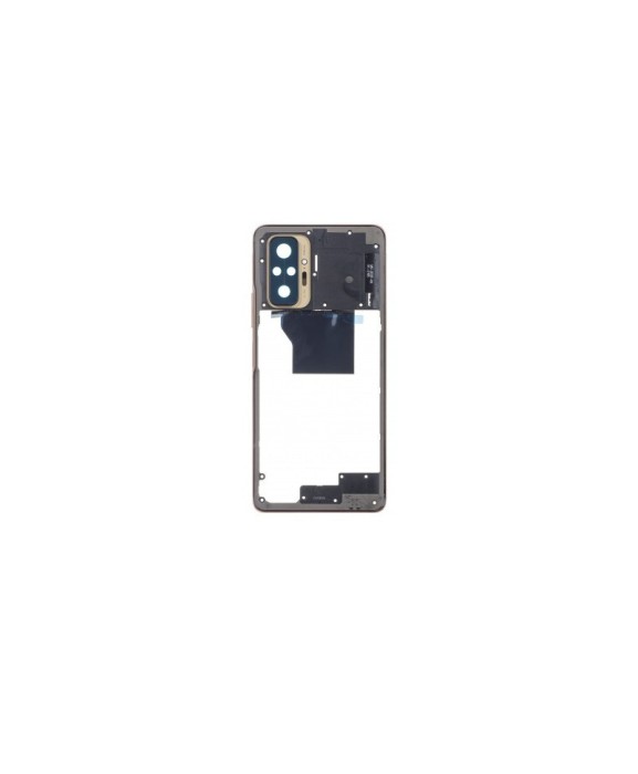 Mijloc Xiaomi Redmi Note 10 Pro Gold Cu Geam Camera
