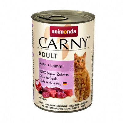 Animonda CARNY Cat Adult Curcan și miel 400 g foto