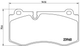 BREMBO P 50 074 PRIME LINE set placute frana,frana disc
