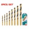 Set 8 burghie, Total, HSS, 2x49-8x117 mm, Multicolor
