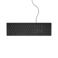 Tastatura Dell Multimedia, Wired, USB, Taste Programabile, NumberPad, Layout RO, Black
