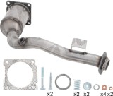 Catalizator Citroen C2, 07.03-09.17, C3 1, 02.02-, C3 Pluriel, 05.03-, 1.6, 1.6 VTS, 1.6 16V, Euro 3, Catalizator si kit instalare, EEC
