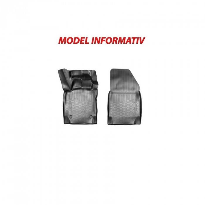 Covoare cauciuc stil tavita Smart Fortwo (C451) 2007-2015 Cod: 3D 3591, A20 Automotive TrustedCars