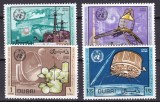 Dubai 1970 cosmos meteorologie MI 365-368 MNH