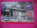 HOPCT 15245 AMRS [ SOCIETATE MILITARA] AUSTRIA -CARTE POSTALA RADIO AMATOR / RADIOAMATORI -CIRCULATA
