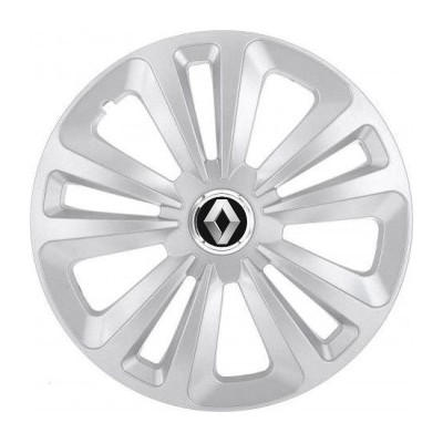 Set 4 Capace Roti Terra Gri R14, pentru Renault foto