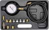 Tester Presiune Ulei YATO 0-500 PSI (0-35 BAR) + 12 Adaptoare, Diagnoza Auto, Valiza Inclusa