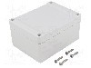 Carcasa ABS, 90mmx120mmx60mm, IP66, HAMMOND - 1555FGY