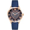 Ceas Dama Juicy Couture Chic JC/1300RGNV, Inox 35mm, Curea Silicon Verde, Quartz, Analog, Rezistent Apa
