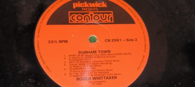 DISC VINIL LP. ROGER WHITTAKER - DURHAM TOWN AN &amp;ndash; 1982 foto
