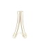 Suport 32 capsule, model turn Eiffel, Nespresso, otel inoxidabil, 31 x 17 x 17 cm, auriu