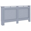 Masca pentru calorifer, antracit, 152 x 19 x 81,5 cm, MDF