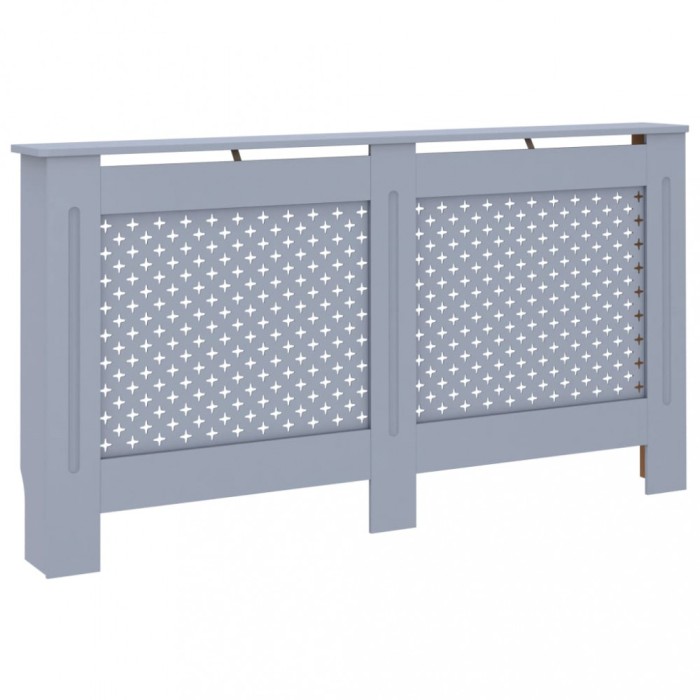 Masca pentru calorifer, antracit, 152 x 19 x 81,5 cm, MDF