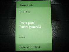 Drept Penal Partea Generala-Mihail UDROIU Editia 4 foto