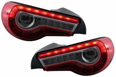 Stopuri LED compatibile cu Toyota 86 (2012-2019) Subaru BRZ (2012-2018) Scion FR-S (2013-2016) cu Semnal Dinamic TLSUBRZ foto