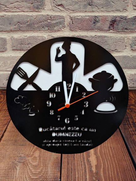 Ceas Personalizat Bucătar
