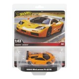 HOT WHEELS PREMIUM REAL RIDERS MASINUTA METALICA MCLAREN F1 GTR 1995 SCARA 1:43 SuperHeroes ToysZone