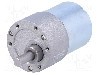 Motor DC, 6...12V DC, 5.5A, 330rot./min, POLOLU, 30:1 METAL GEARMOTOR 37DX52L MM 12V HELI