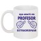 Cana alba personalizata &quot;Profesor extraordinar&quot;, INOVATIX&reg;. 330ml