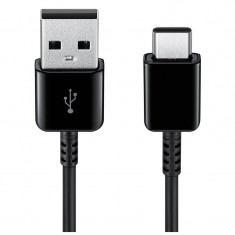 Cablu Date si Incarcare USB - USB Type-C Samsung EP-DG930IBEGWW 1.5m, Negru