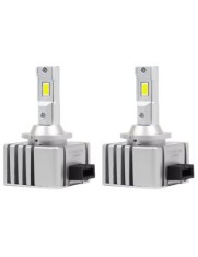 Set 2 leduri D1S Plug and Play, Canbus, 6000k, 70W, 8000 Lm, 12-24V