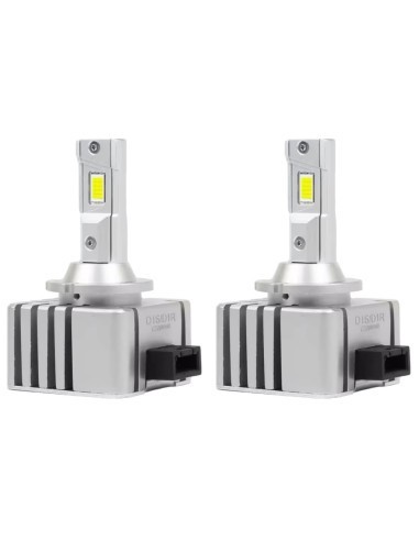 Set 2 leduri D1S Plug and Play, Canbus, 6000k, 70W, 8000 Lm, 12-24V