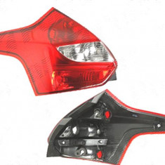 Stop spate lampa Ford Focus 3, 12.2010-11.2014, spate, Stanga, Hatchback, P21/5W+P21W+PY21W+W16W+W5W; fara suport bec, TYC