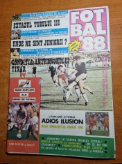 fotbal 1988-gica hagi,mircea lucescu,silviu lung,emeric jenei,pisti covaci foto