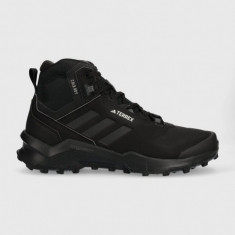 adidas TERREX pantofi AX4 Mid Beta COLD.RDY barbati, culoarea negru, izolat