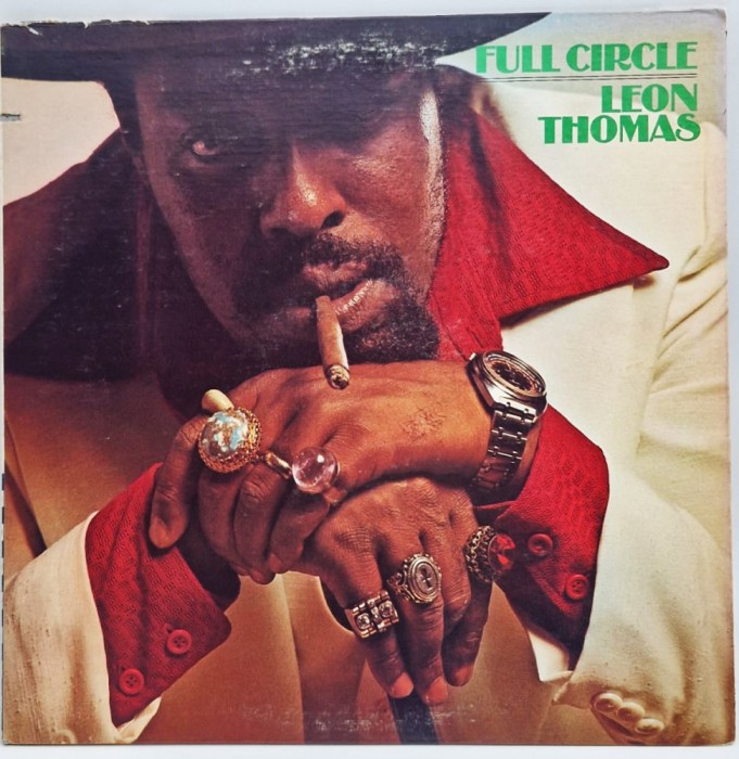 Leon Thomas - Full Circle NM / VG vinil LP disc Flying Dutchman SUA 1973 jazz