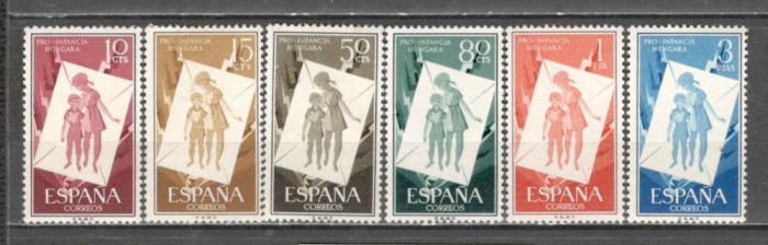 Spania.1956 Ptr. copii din Ungaria SS.141