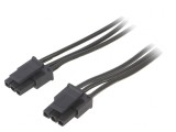 Cablu Micro-Fit 3.0 mamă-mamă 0,2m 4A PVC