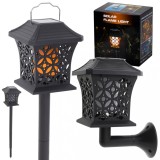 Lampa solara de exterior COMBO cu 12 LED-uri cu posibilitate de montaj la sol sau pe perete, AVEX