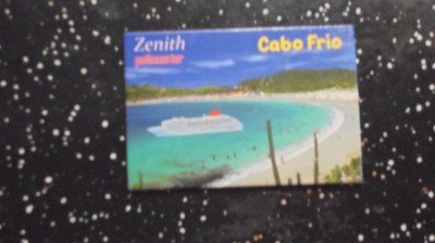 MAGNET FRIGIDER - BRAZILIA - CABO FRIO - NAVA ZENITH A COMPANIEI PULLMANTUR. foto