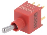 Comutator basculant DPDT ON-ON, 0,4A/20VDC, IP67, KNITTER-SWITCH