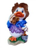 Cumpara ieftin Statueta decorativa, Rata, Multicolor, 38 cm, DVG0128P