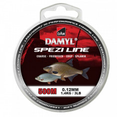 Fir Dam Damyl New Spezi Line Coarse 0.18mm 2.80kg 500m Transparent