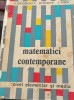 MATEMATICI CONTEMPORANE STEFANESCU