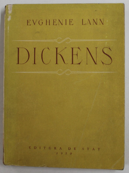 DICKENS de EVGHENIE LANN , 1950