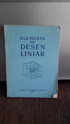 ELEMENTE DE DESEN LINIAR foto