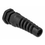 Garnitura de etansare a cablului PG9 cu protectie uzura Negru, Delock 60341