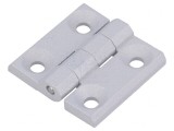Balama Aluminiu-Zinc Argintie 40x40mm