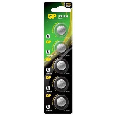 Baterie buton litiu GP CR1616 3V 55mAh 16x1.6mm 1buc foto