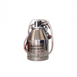 EMT. Bidon inox 30 litri pentru sistem fix de muls, complet echipat EMT1PK