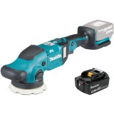 Makita DPO500Z + BL1850B - Slefuitor cu excentric 125 mm + Acumulator Li-Ion 18 V 5 Ah