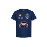 Hyundai Motorsport tricou de copii I20N WRC 2024 - 140 cm (dětsk&eacute;)