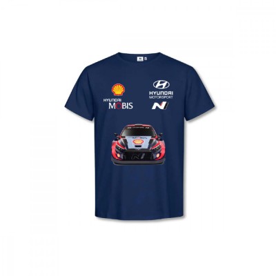 Hyundai Motorsport tricou de copii I20N WRC 2024 - 128 cm (dětsk&amp;eacute;) foto